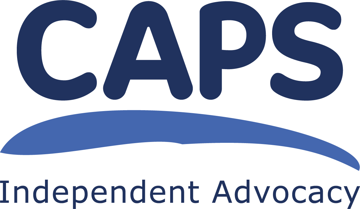 CAPS independent advocacy logo