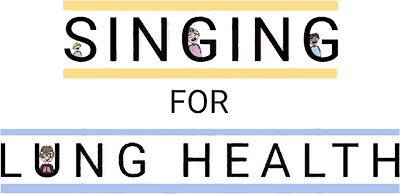 A diverse group engaged in singing activities aimed at enhancing lung health in Midlothian.